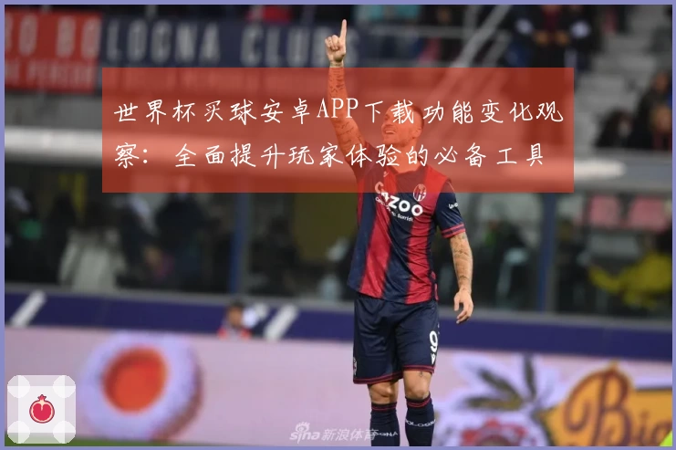 世界杯买球安卓APP下载功能变化观察：全面提升玩家体验的必备工具